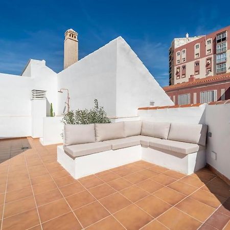 Casa La Terraza With Big Rooftop Terrace Málaga Extérieur photo