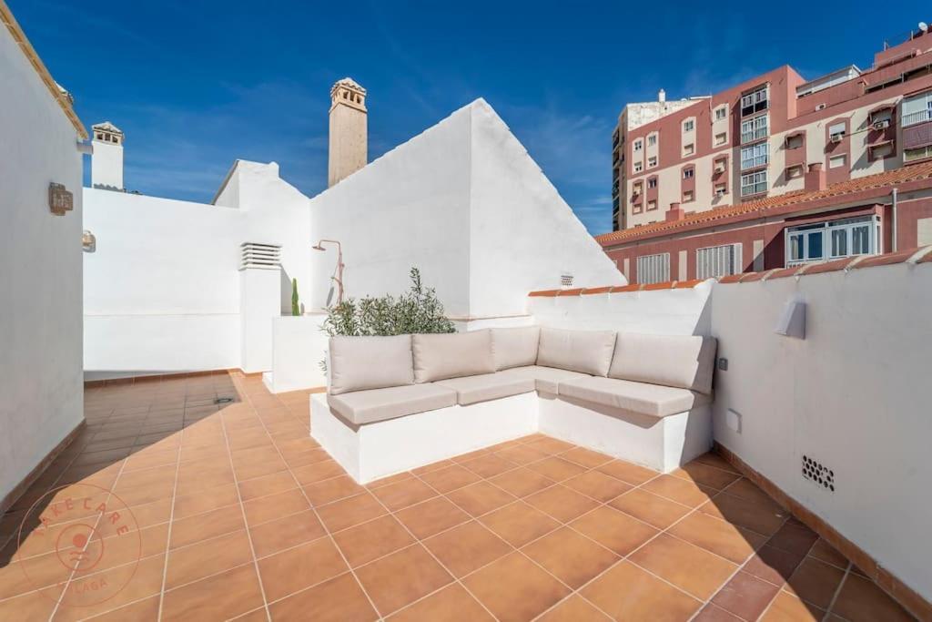 Casa La Terraza With Big Rooftop Terrace Málaga Extérieur photo