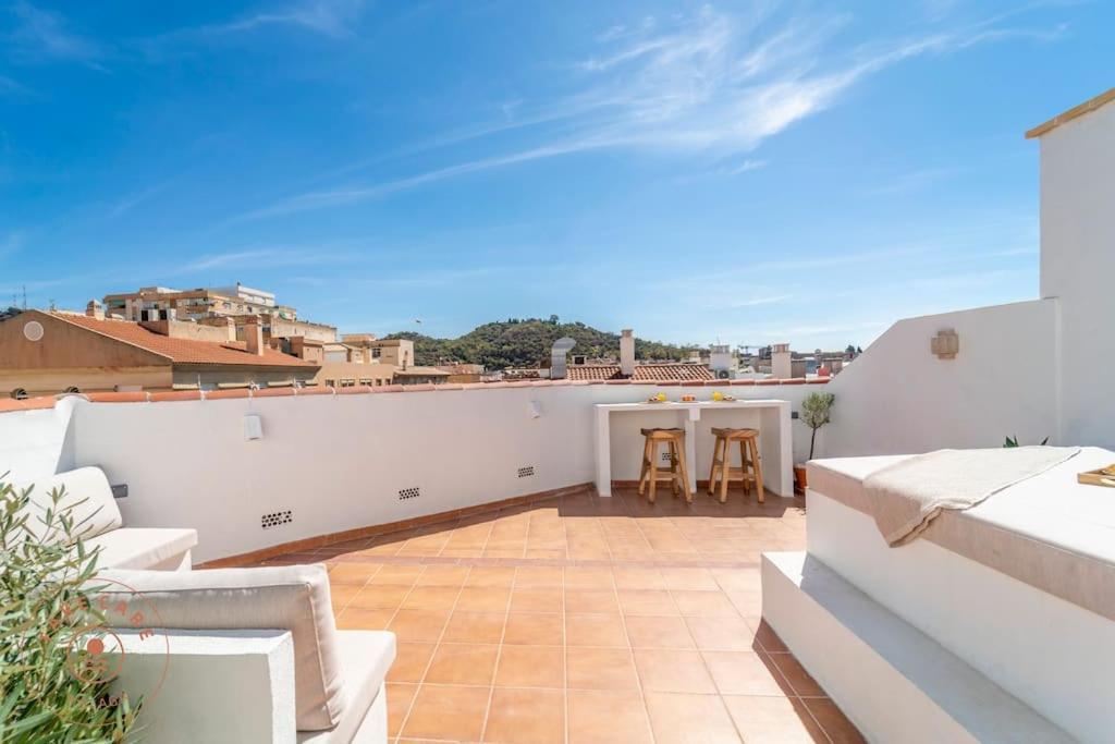 Casa La Terraza With Big Rooftop Terrace Málaga Extérieur photo
