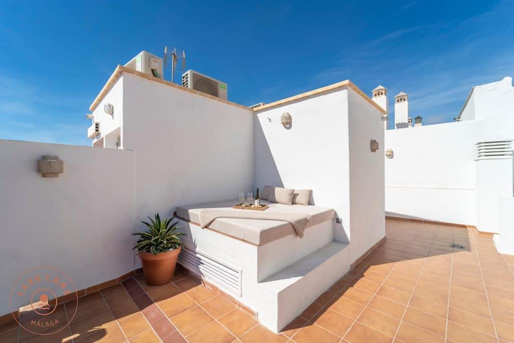 Casa La Terraza With Big Rooftop Terrace Málaga Extérieur photo