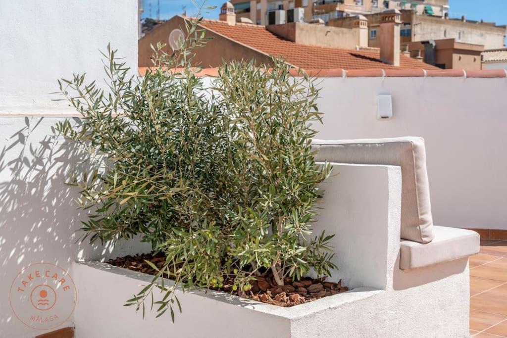 Casa La Terraza With Big Rooftop Terrace Málaga Extérieur photo